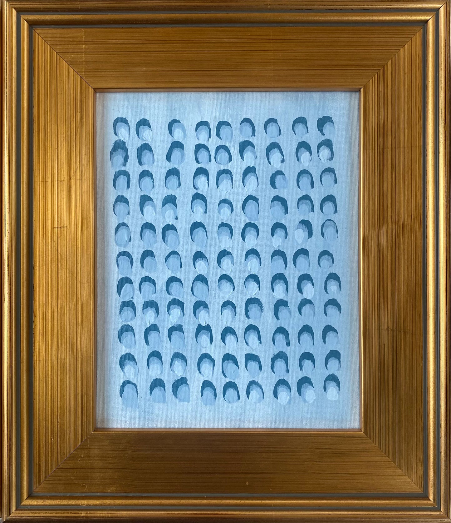 13x15 Dots - Light Blue