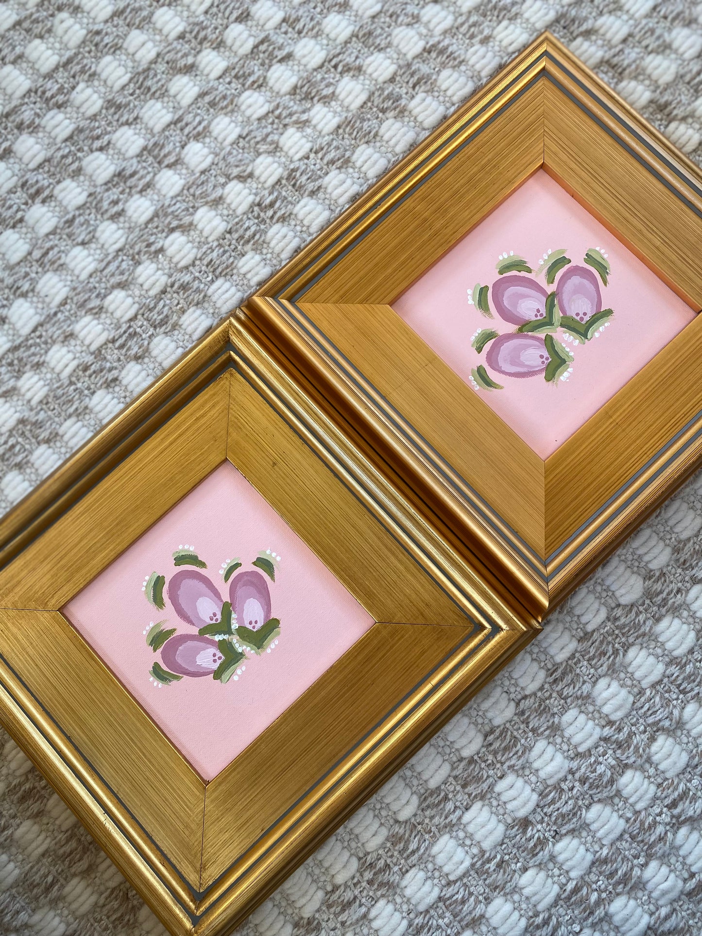 11x11 Buds - Triple - Pink