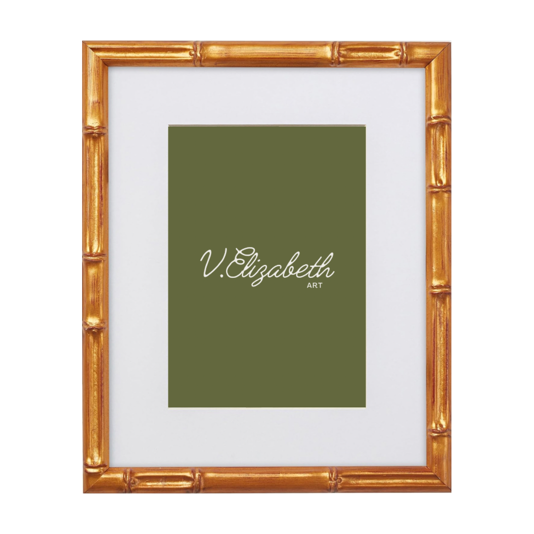 Bamboo Frame - Gold