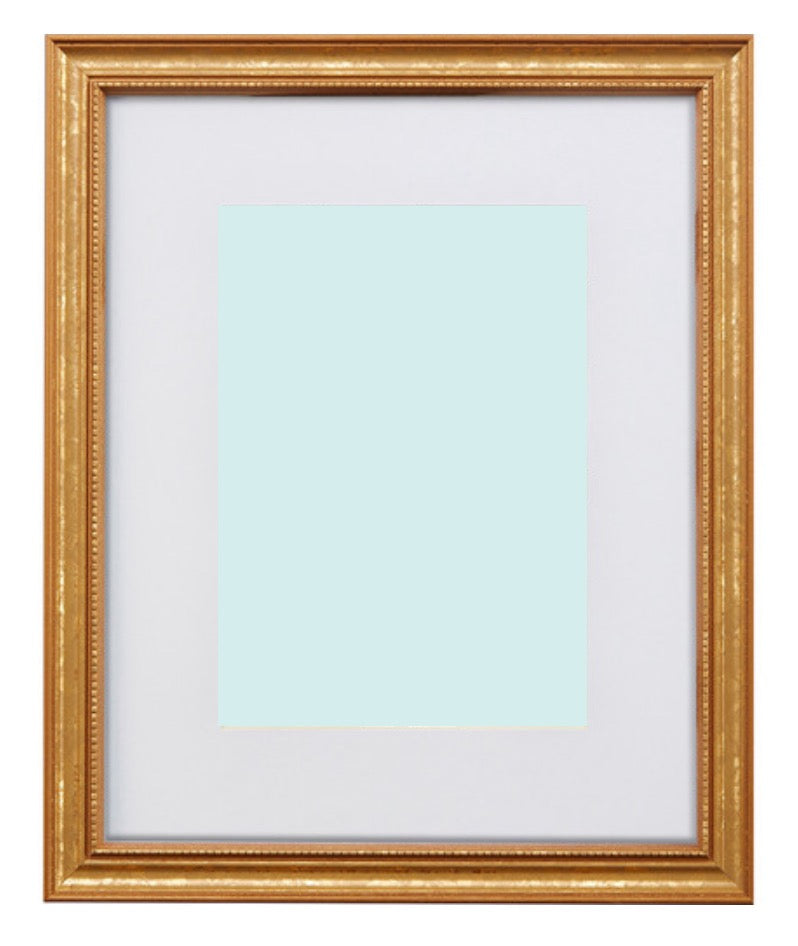 CUSTOM ORDER - 24”x24” Gold Frame