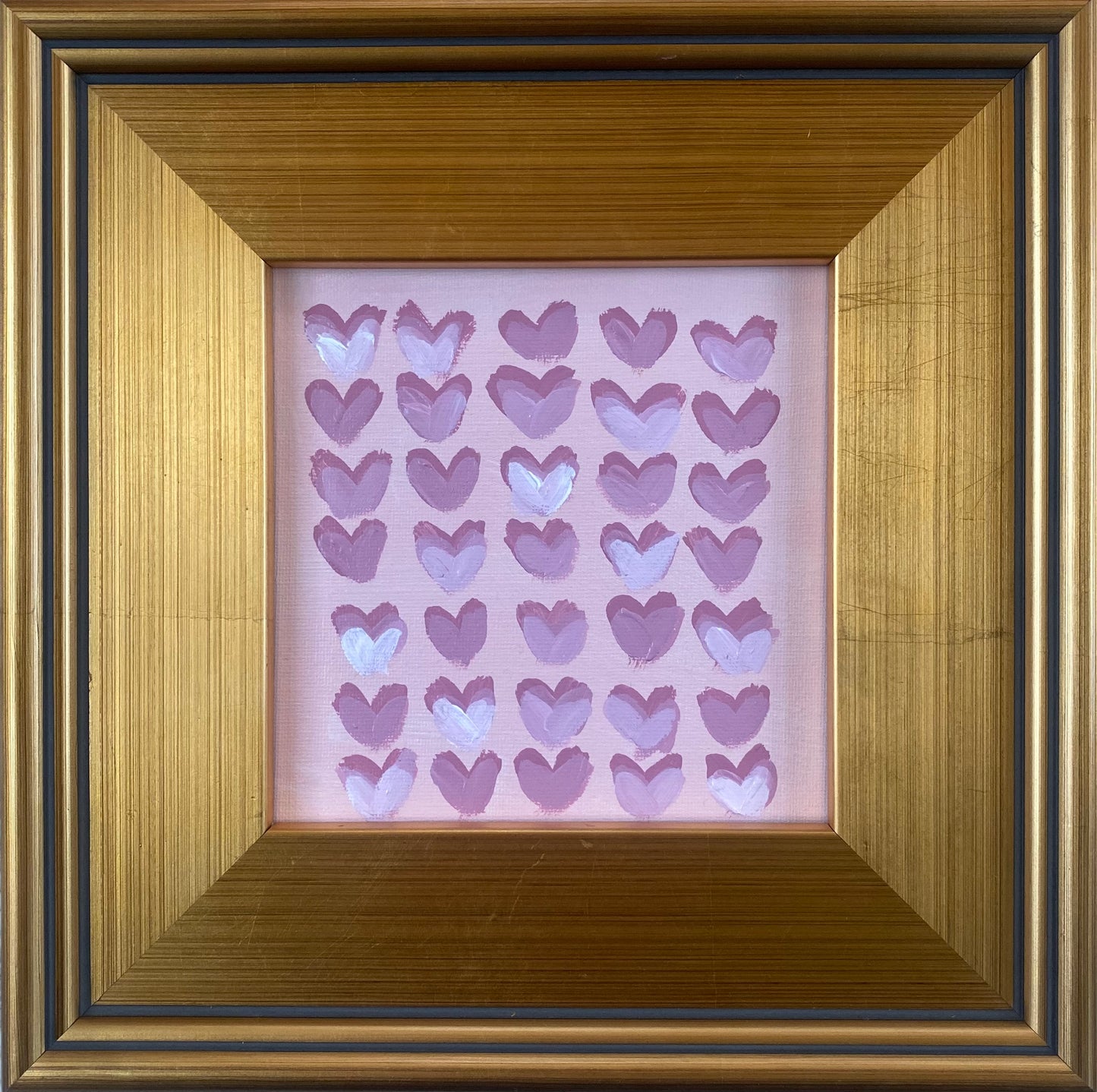 11x11 Hearts - Pink