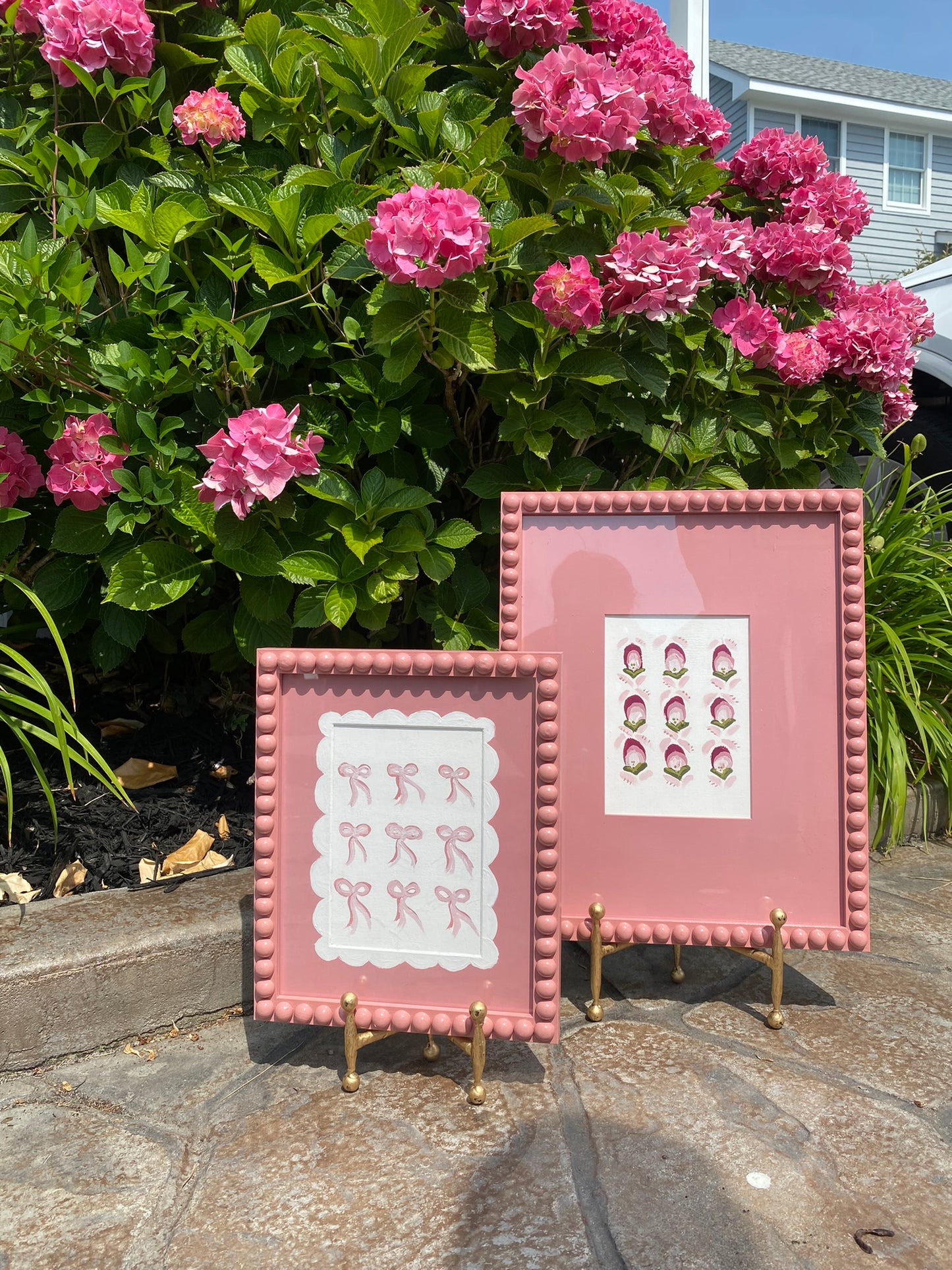 11”x14” Bobbins & Buds - Cottage Pink